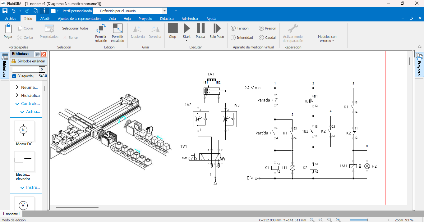 Circuito Electroneumático